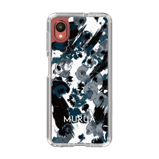 Slim Protection Case［ MURUA - Art print - Black × White ］
