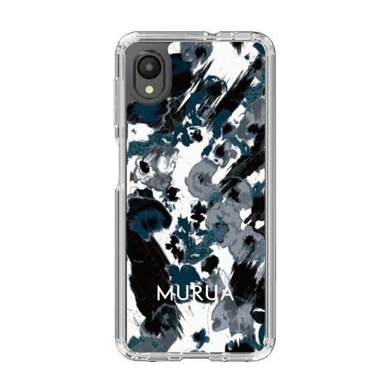 Slim Protection Case［ MURUA - Print - Black ］