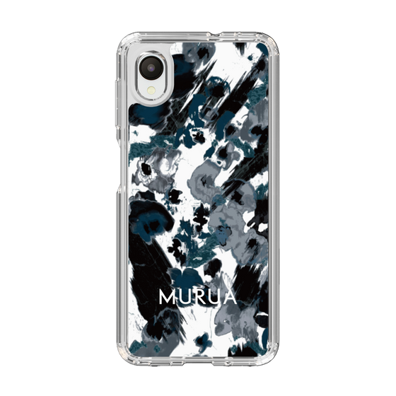 Slim Protection Case［ MURUA - Print - Black ］