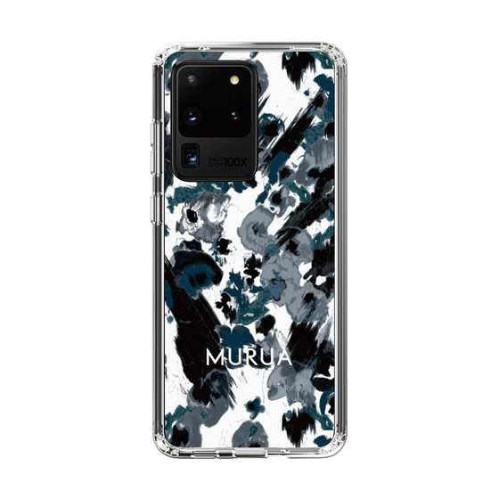 Slim Protection Case［ MURUA - Art print - Black × White ］