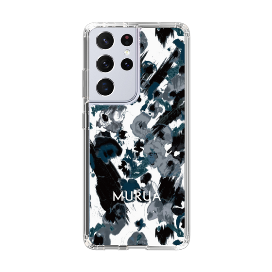 Slim Protection Case［ MURUA - Art print - Black × White ］