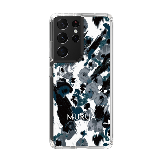 Slim Protection Case［ MURUA - Print - Black ］