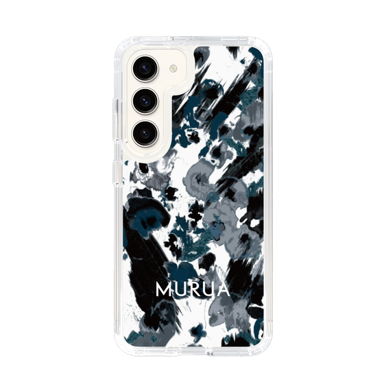 Slim Protection Case［ MURUA - Art print - Black × White ］