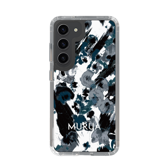 Slim Protection Case［ MURUA - Art print - Black × White ］