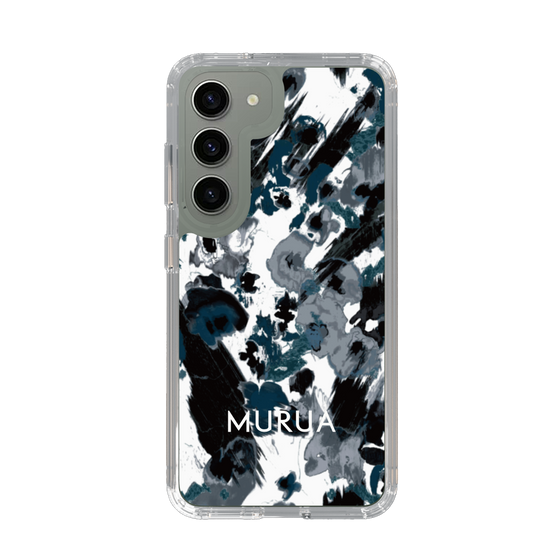 Slim Protection Case［ MURUA - Art print - Black × White ］