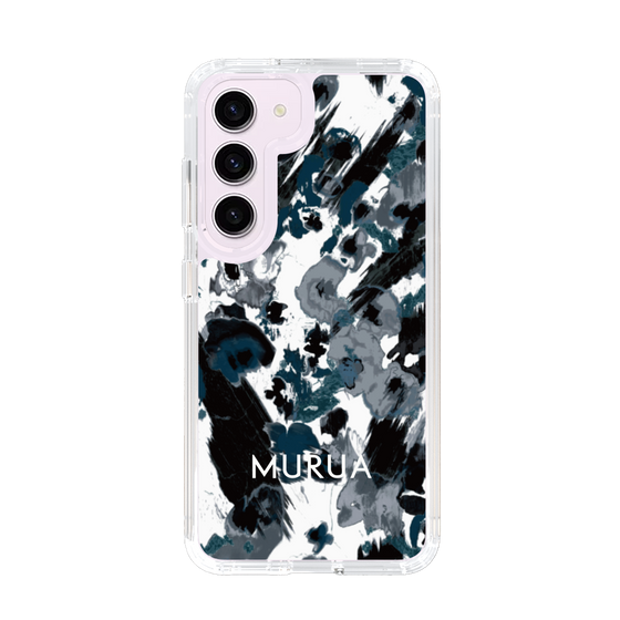 Slim Protection Case［ MURUA - Art print - Black × White ］
