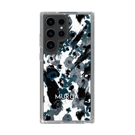Slim Protection Case［ MURUA - Art print - Black × White ］
