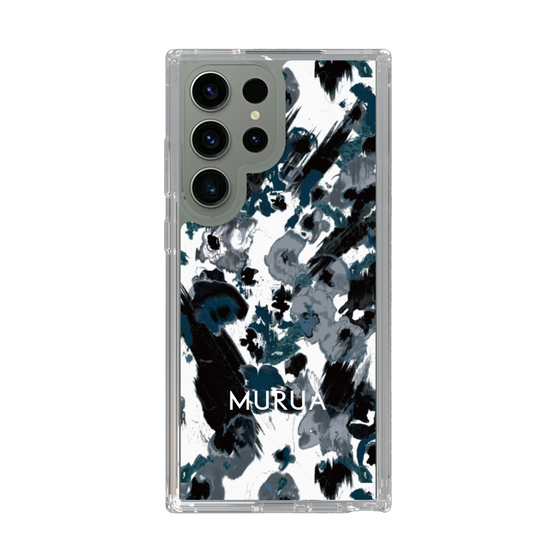 Slim Protection Case［ MURUA - Art print - Black × White ］