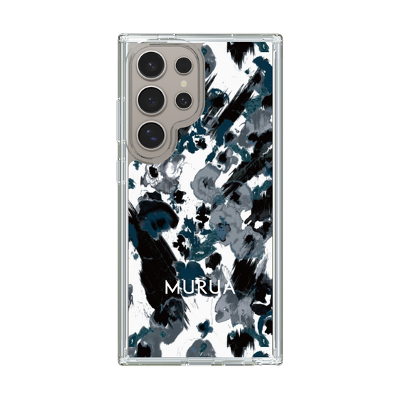 Slim Protection Case［ MURUA - Art print - Black × White ］