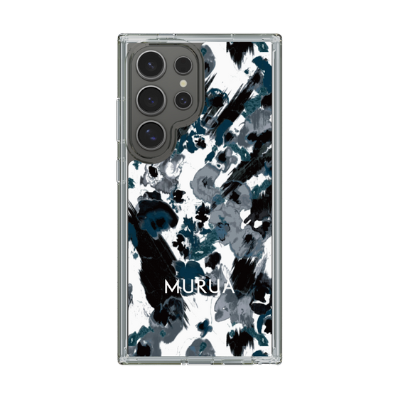 Slim Protection Case［ MURUA - Art print - Black × White ］