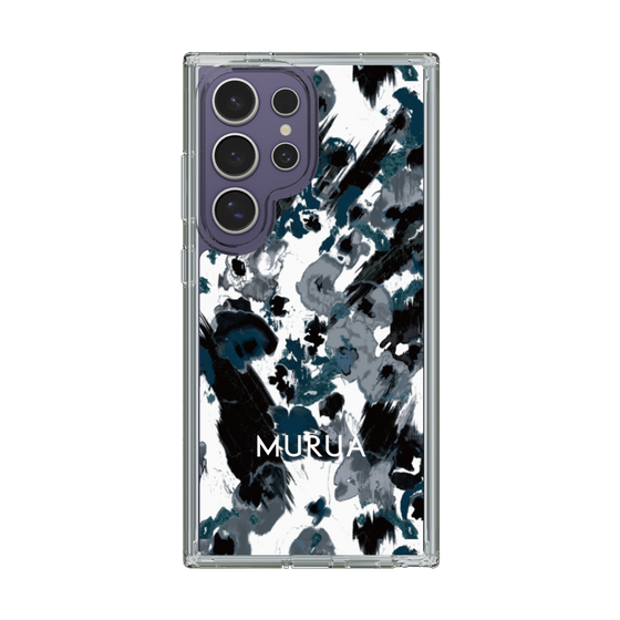 Slim Protection Case［ MURUA - Art print - Black × White ］