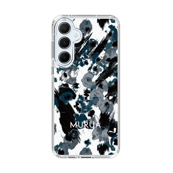 Slim Protection Case［ MURUA - Art print - Black × White ］