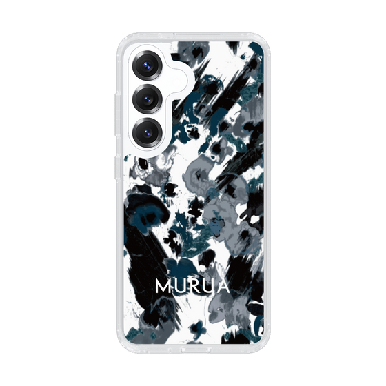 Slim Protection Case［ MURUA - Art print - Black × White ］