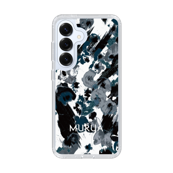 Slim Protection Case［ MURUA - Art print - Black × White ］