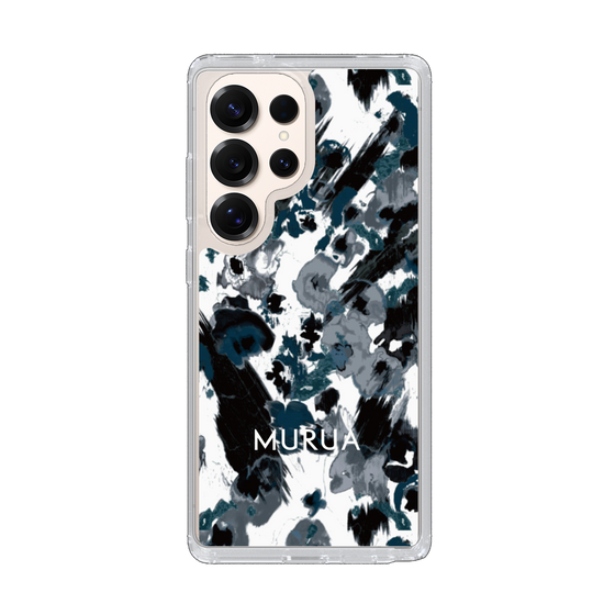 Slim Protection Case［ MURUA - Art print - Black × White ］