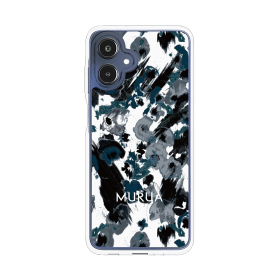Slim Protection Case［ MURUA - Art print - Black × White ］