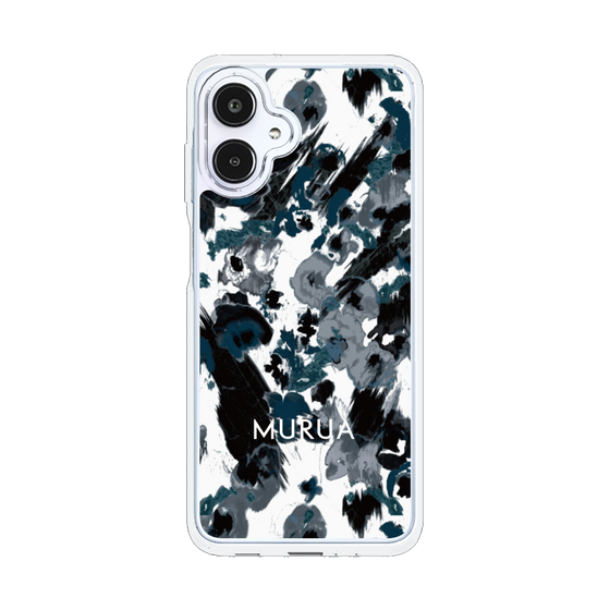 Slim Protection Case［ MURUA - Art print - Black × White ］