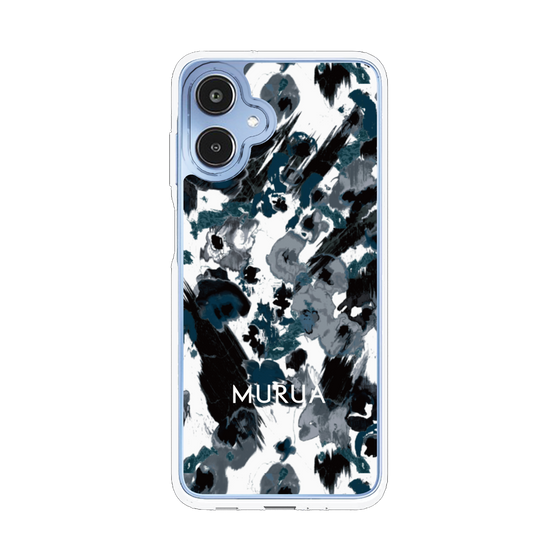 Slim Protection Case［ MURUA - Art print - Black × White ］