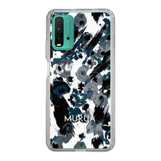 Slim Protection Case［ MURUA - Art print - Black × White ］