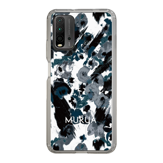 Slim Protection Case［ MURUA - Print - Black ］
