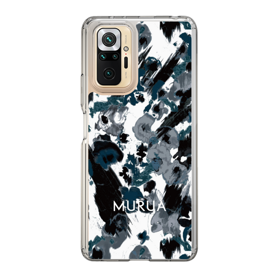 Slim Protection Case［ MURUA - Art print - Black × White ］