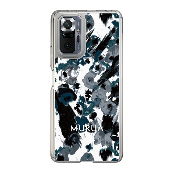 Slim Protection Case［ MURUA - Print - Black ］