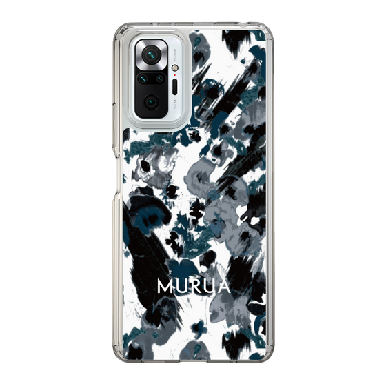 Slim Protection Case［ MURUA - Print - Black ］