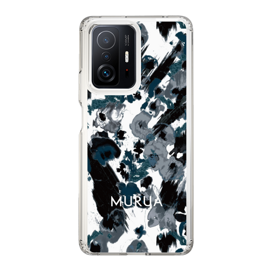 Slim Protection Case［ MURUA - Art print - Black × White ］