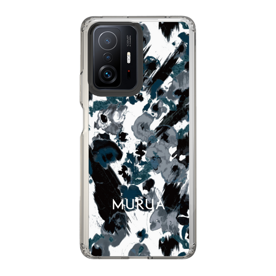 Slim Protection Case［ MURUA - Print - Black ］