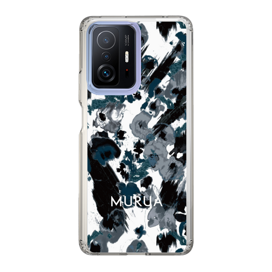 Slim Protection Case［ MURUA - Print - Black ］