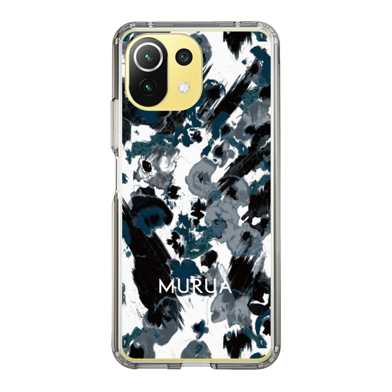 Slim Protection Case［ MURUA - Print - Black ］