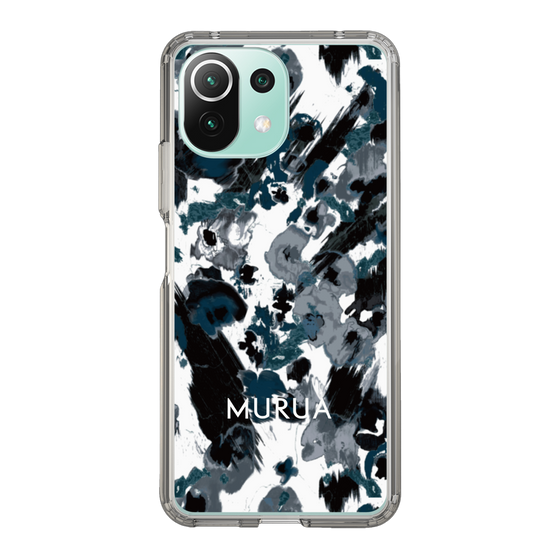 Slim Protection Case［ MURUA - Print - Black ］