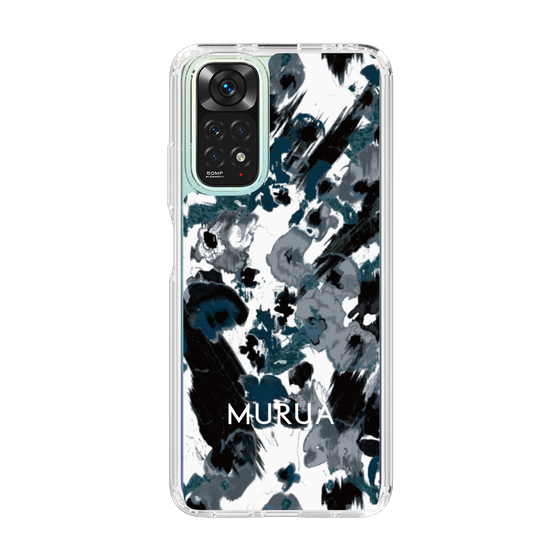 Slim Protection Case［ MURUA - Art print - Black × White ］