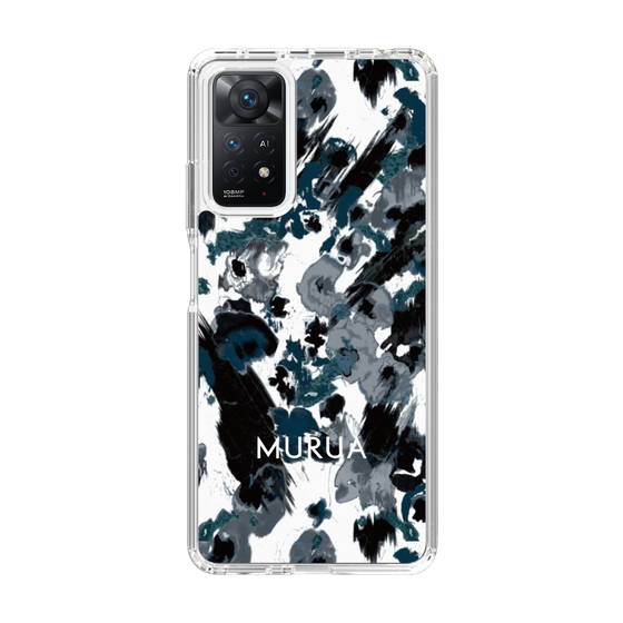 Slim Protection Case［ MURUA - Art print - Black × White ］