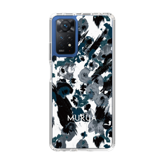 Slim Protection Case［ MURUA - Print - Black ］