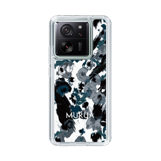 Slim Protection Case［ MURUA - Art print - Black × White ］