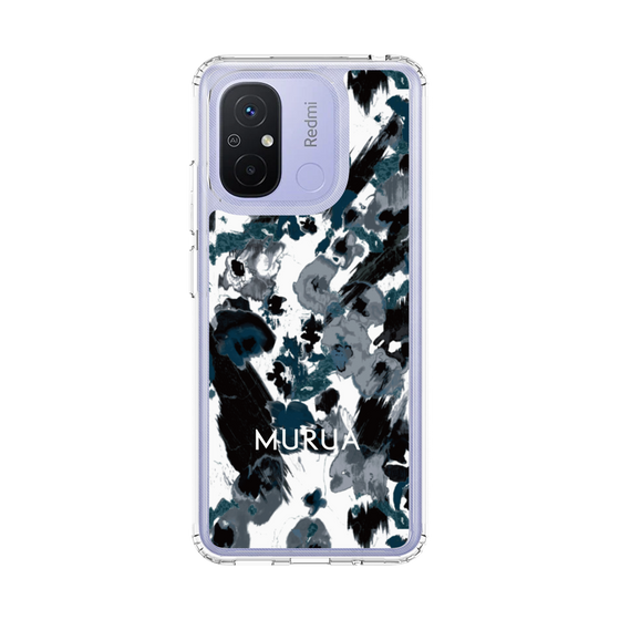 Slim Protection Case［ MURUA - Art print - Black × White ］