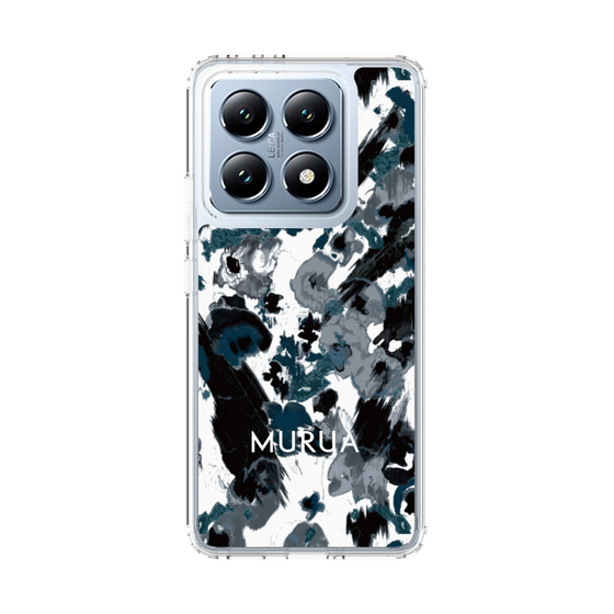 Slim Protection Case［ MURUA - Art print - Black × White ］