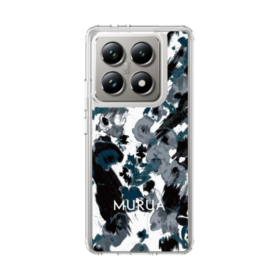 Slim Protection Case［ MURUA - Art print - Black × White ］