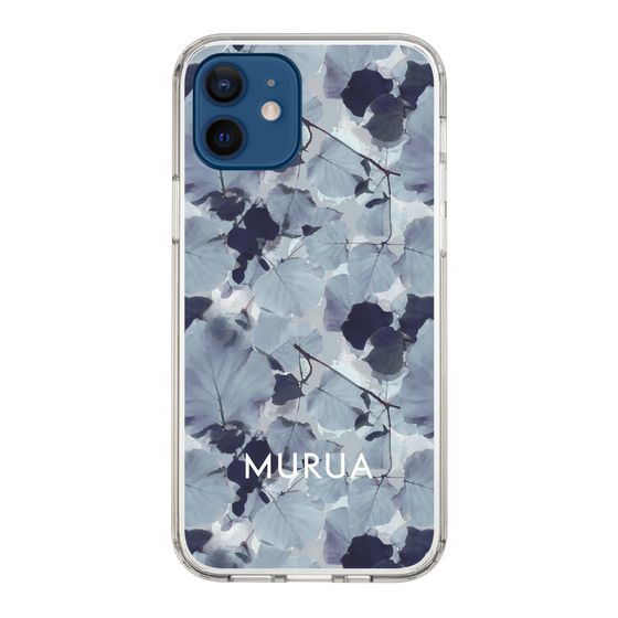 Slim Protection Case［ MURUA - Print - Gray ］