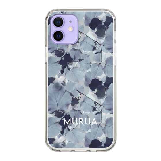 Slim Protection Case［ MURUA - Print - Gray ］