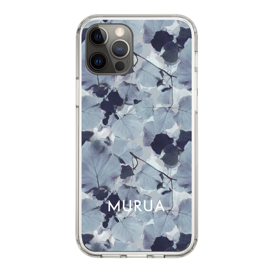 Slim Protection Case［ MURUA - Print - Gray ］