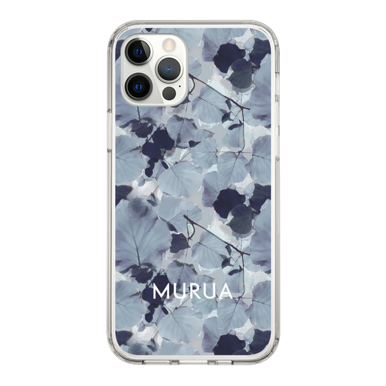 Slim Protection Case［ MURUA - Print - Gray ］