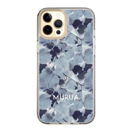 Slim Protection Case［ MURUA - Art print - Gray ］