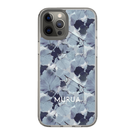 Slim Protection Case［ MURUA - Print - Gray ］