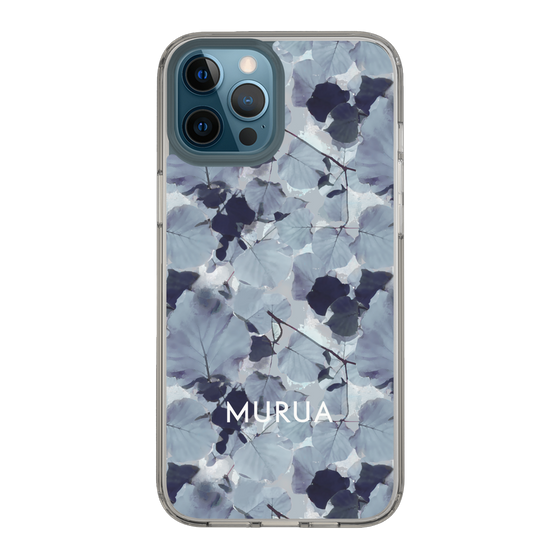 Slim Protection Case［ MURUA - Print - Gray ］