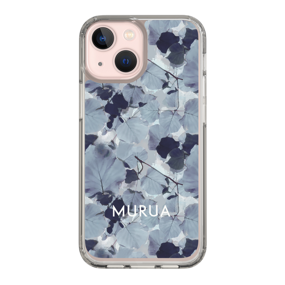 Slim Protection Case［ MURUA - Art print - Gray ］