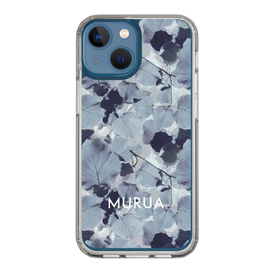 Slim Protection Case［ MURUA - Print - Gray ］