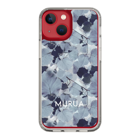 Slim Protection Case［ MURUA - Print - Gray ］