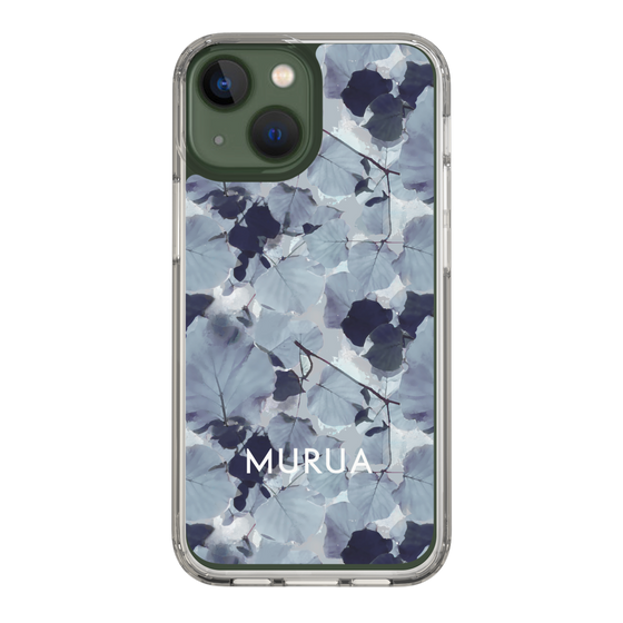 Slim Protection Case［ MURUA - Print - Gray ］